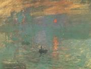 Claude Monet Impression Sunrise (mk09) painting